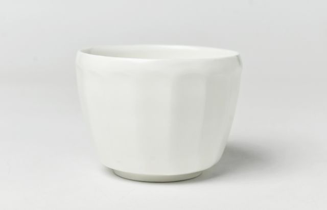 鈴木重孝 41 黄白磁釉外鎬大そば猪口