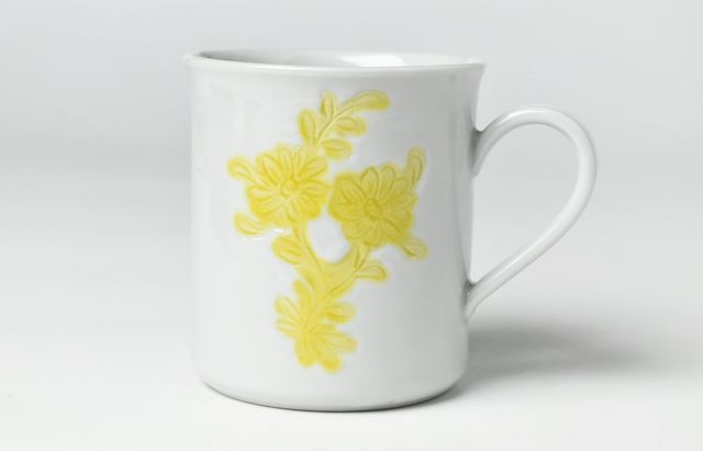 高原真由美 15 四方小鉢 色絵牡丹 ｜ 暮らしのうつわ花田 和食器 通販