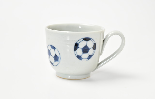 海野裕 マグカップ サッカー