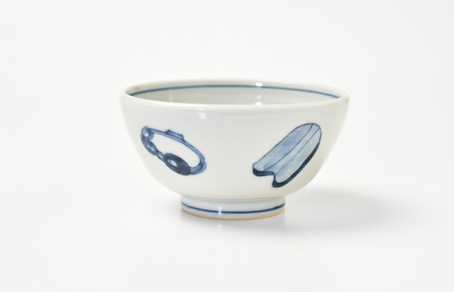 海野裕 ご飯茶碗 水泳