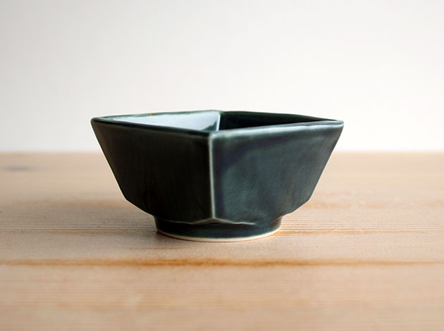 阿部春弥・みか　角豆鉢　淡ルリ