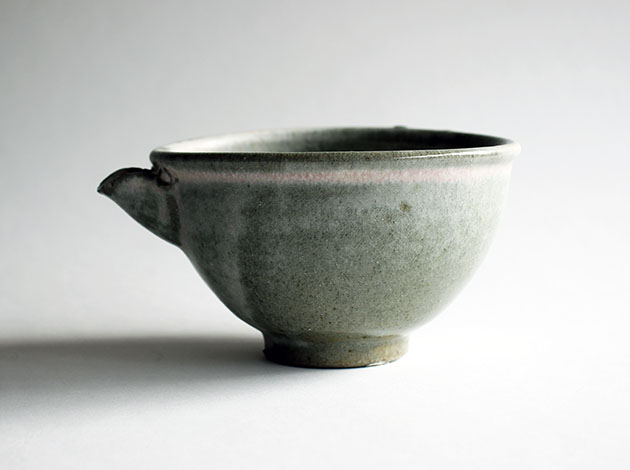 長谷川奈津　林檎灰釉片口