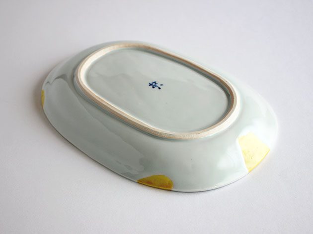 古川桜 黄斑だ円皿