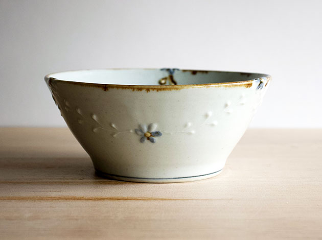 廣政毅 貼花繋ぎ深鉢