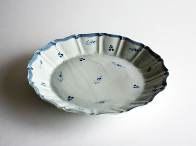 稲村真耶　麦文６寸皿