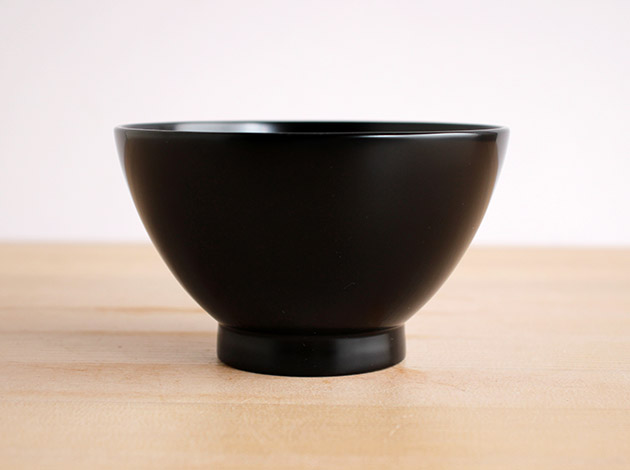 小林慎二 飯椀(小) 黒