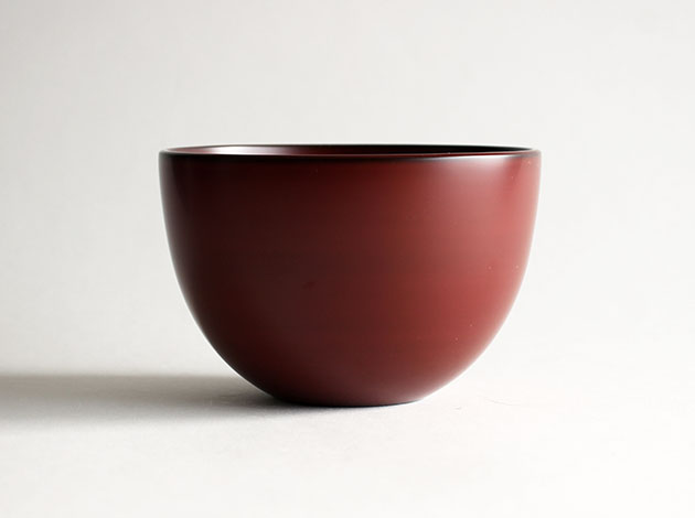 小林慎二 まゆ椀(中) 赤