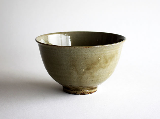 田谷直子　灰釉深丼