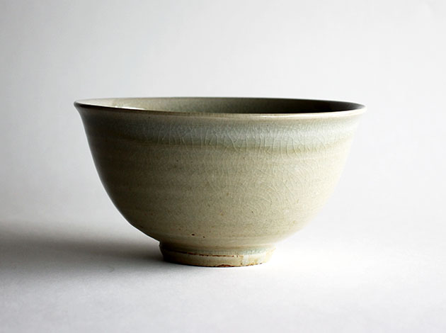 田谷直子　灰釉グレー深丼