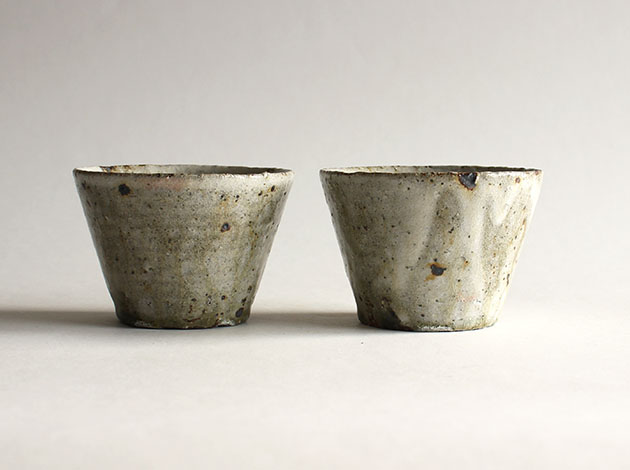 馬野真吾 そばちょこ(小) 樫灰釉