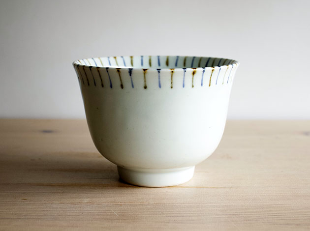 山口利枝　麦わら手深鉢