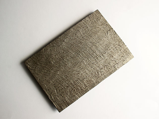 八代淳子　錫彩皿