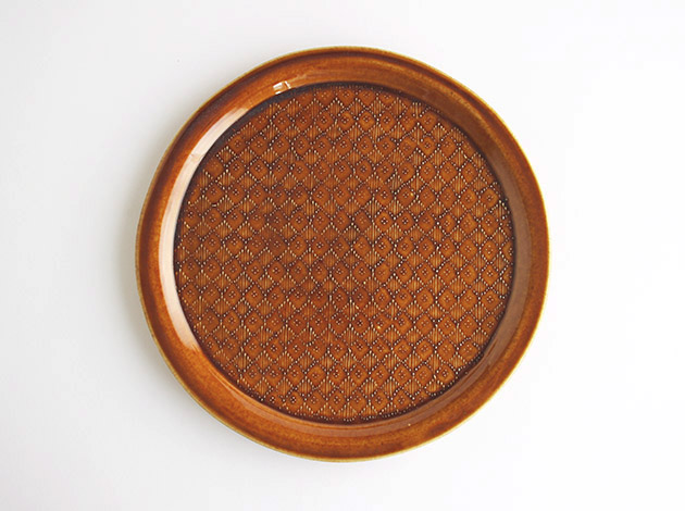 豊田雅代 鋳込みリムプレート