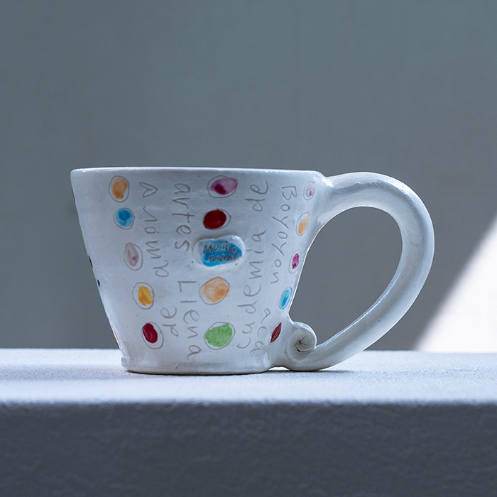 Dotマグカップ陶芸家吉岡萬理