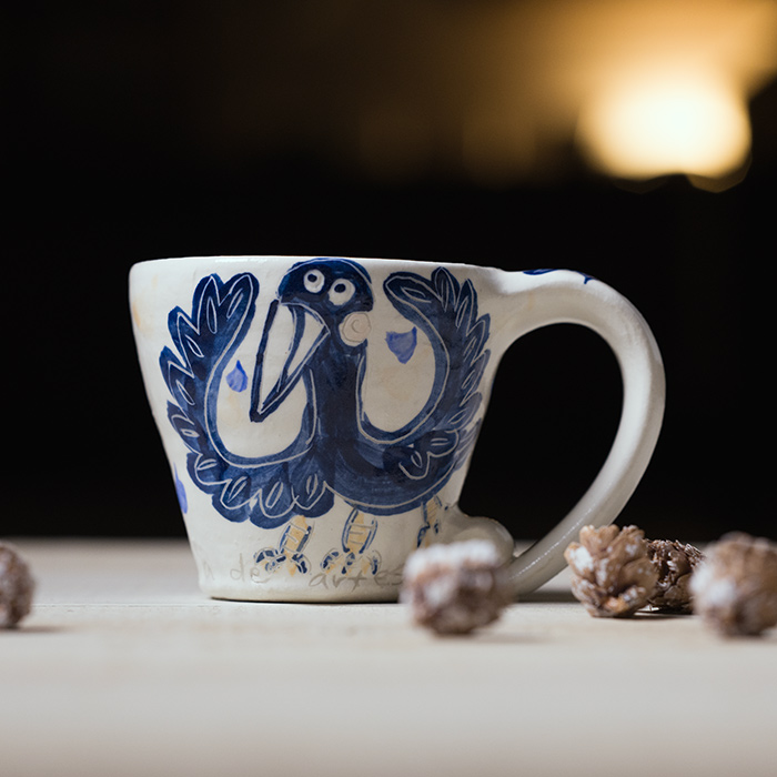 マグカップ　作家　吉岡萬理