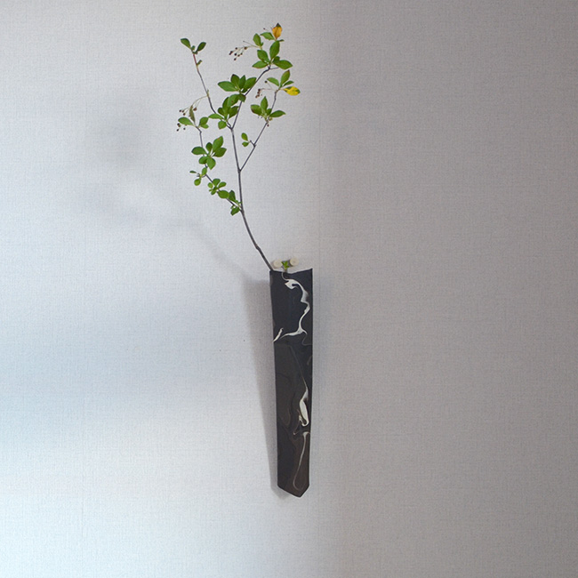 彩墨流陶板 作家「瀬津純司」