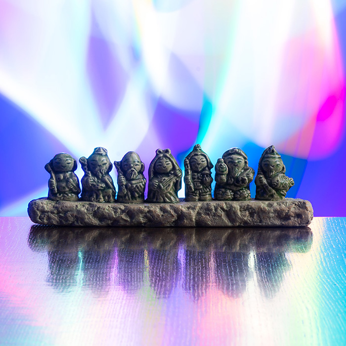 【共箱付】伊賀七福神（KAA-052） 作家「新歓嗣」