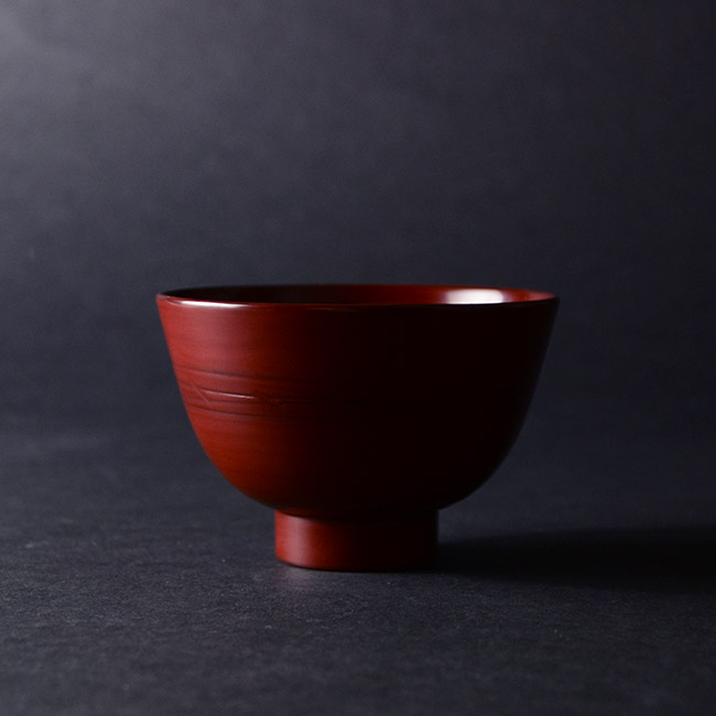 漆器 杉平椀(赤) 作家「角好司」