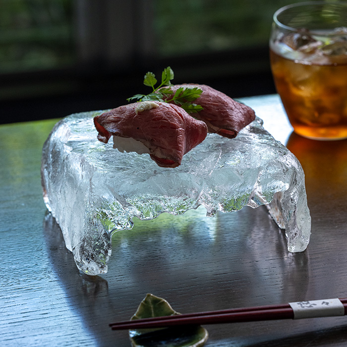 ガラス　作家　岸本耕平