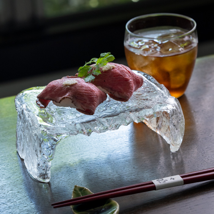 ガラス　作家　岸本耕平