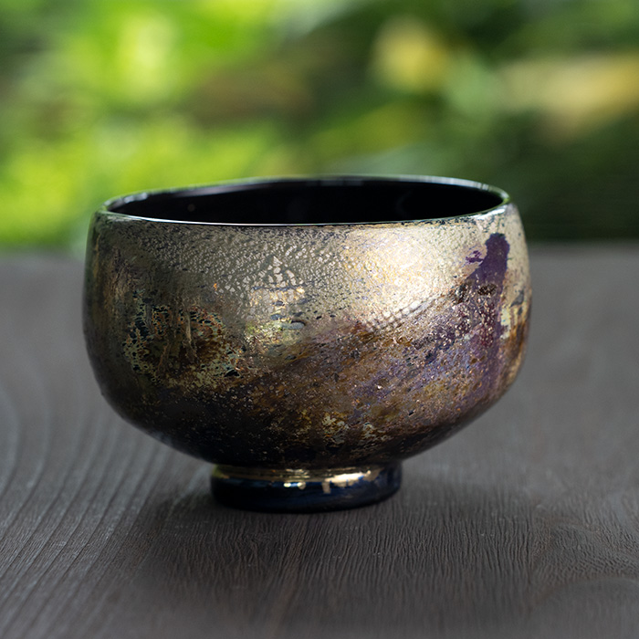 ガラス　花器　鉢