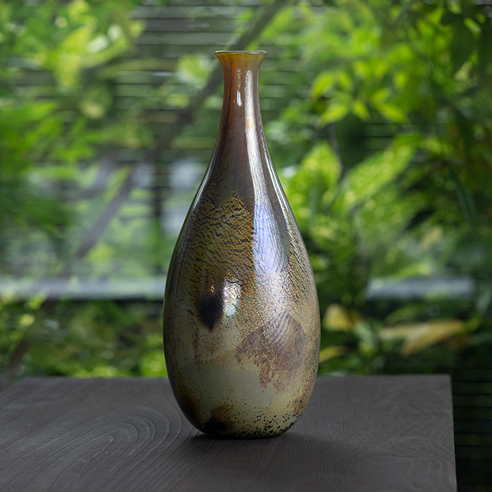 ガラス　花器　鉢