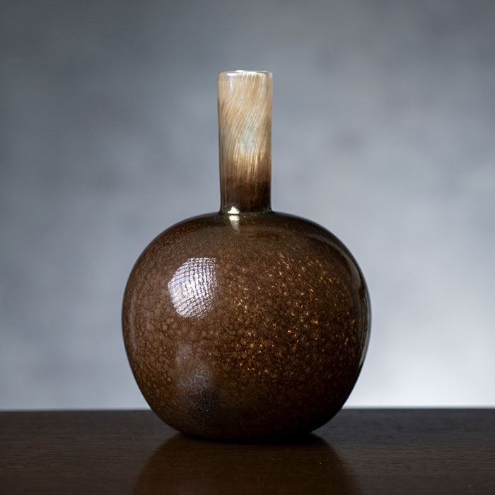 ガラス　作家　花器