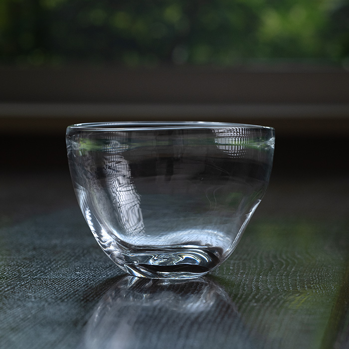 ガラス　ゆらぎ鉢　　岸本耕平