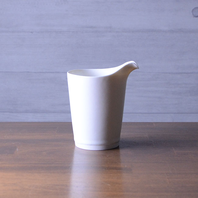 和食器　白磁片口　作家「竹内紘三」