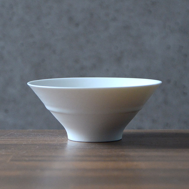 白磁飯碗 ver.2　作家「竹内紘三」