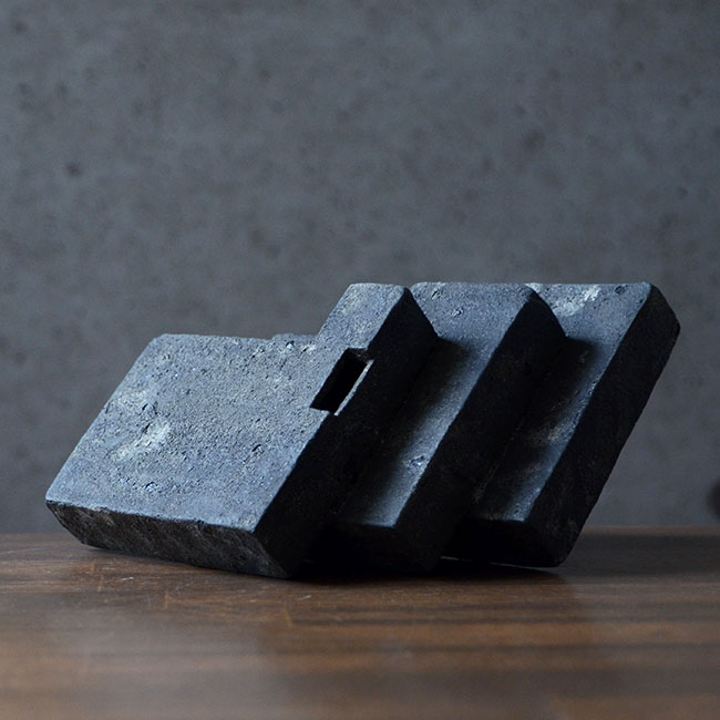 黒土花器 No.2　作家「竹内紘三」