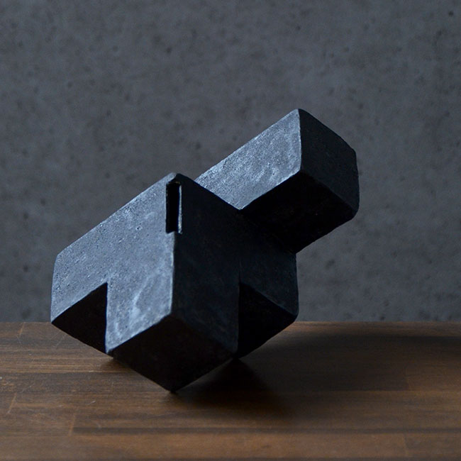 黒土花器 No.3　作家「竹内紘三」