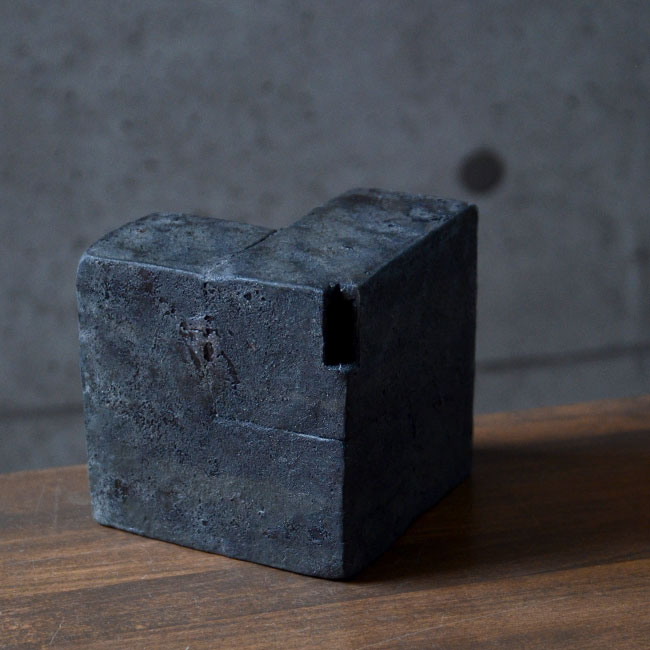 黒土花器 No.4　作家「竹内紘三」