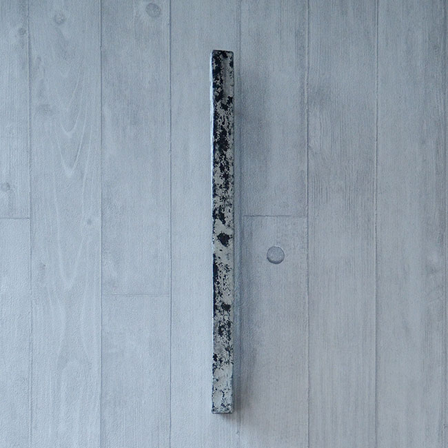 白化粧掛花入 No 1 作家 竹内紘三