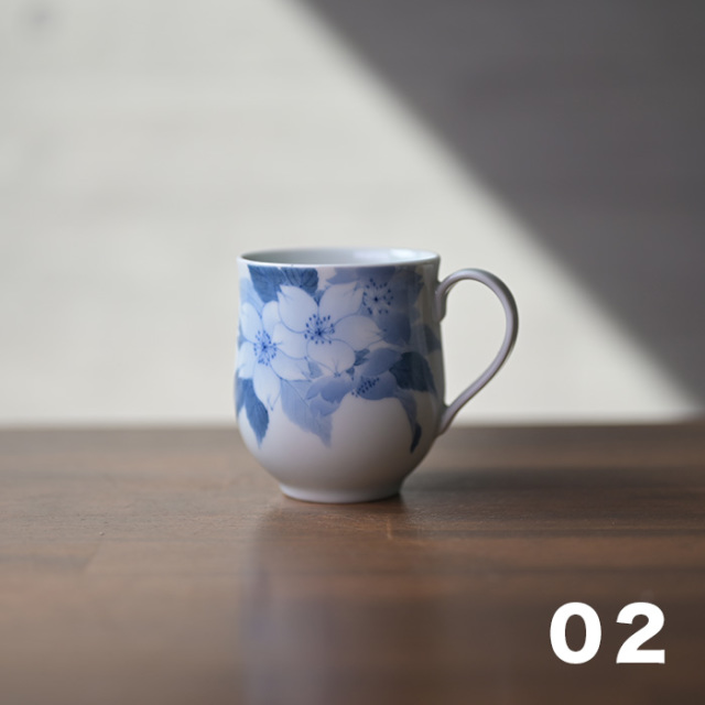 染付マグカップ (AH-201) 作家「本多亜弥」