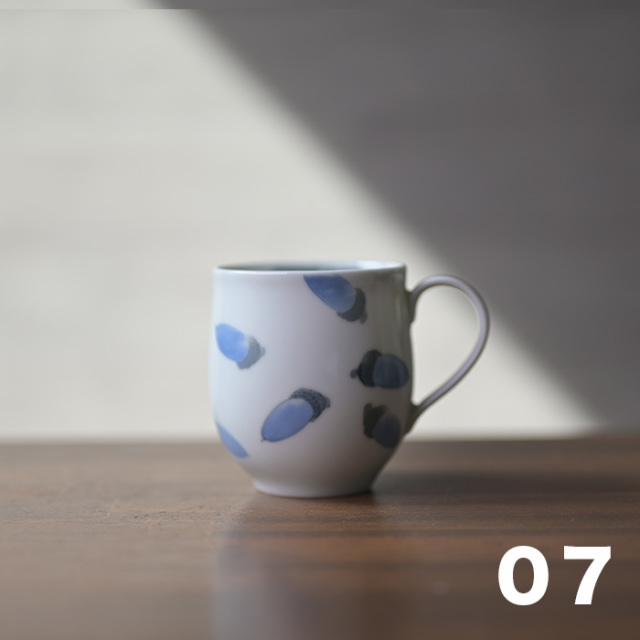 染付マグカップ (AH-201) 作家「本多亜弥」