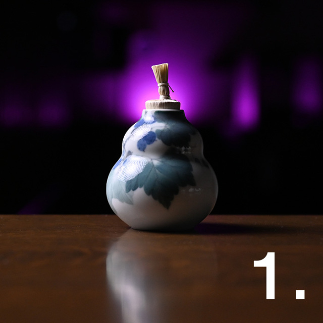 染付振出(AH-211) 作家「本多亜弥」