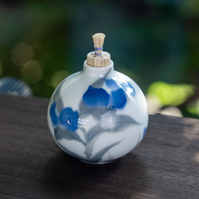 染付振出　陶芸作家　本多亜弥