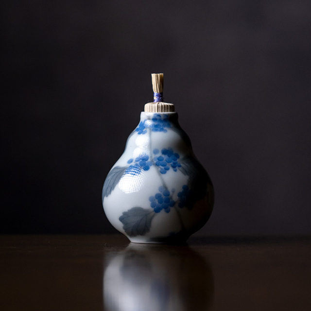 染付振出　陶芸作家　本多亜弥