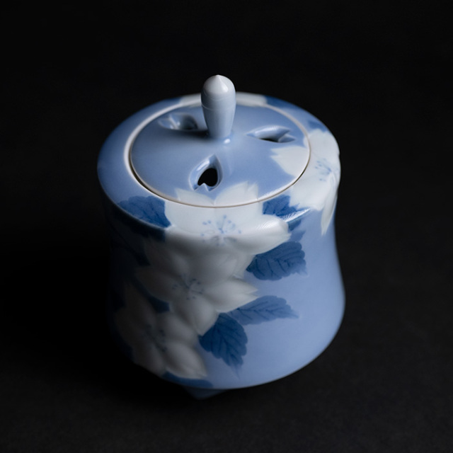 染付振出　陶芸作家　本多亜弥