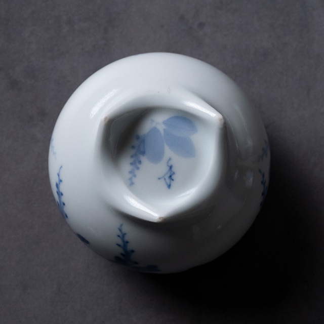 染付香炉　陶芸作家　本多亜弥