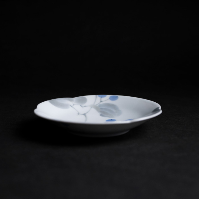 染付小皿　陶芸作家　本多亜弥
