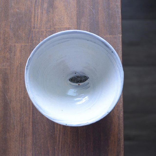 刷毛目飯碗　作家「吉岡萬理」