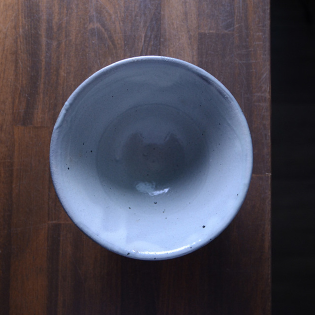 粉引向付　作家「吉岡萬理」