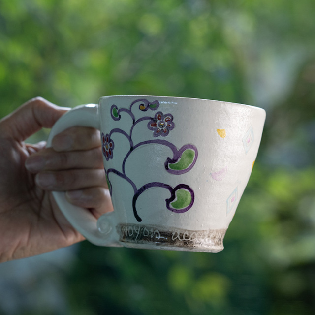 マグカップ　陶芸家　吉岡萬理