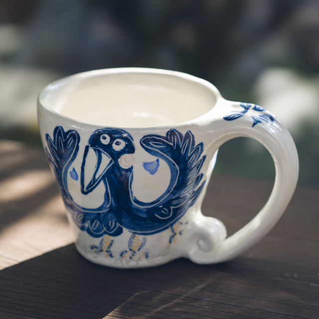 マグカップ　作家　吉岡萬理