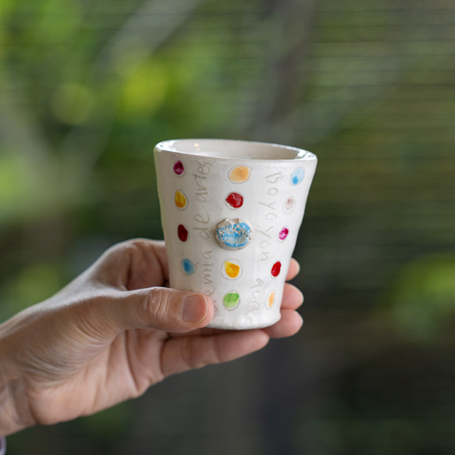 カップ　作家　吉岡萬理