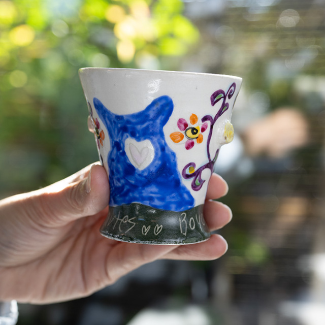 カップ　作家　吉岡萬理