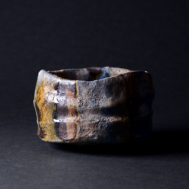 『クリストファー　レイヴェンホール』備前焼茶碗茶道具　共箱　英国イギリス人陶芸家 クリストファー レイヴェンホール』備前焼茶碗茶道具 共箱 英国