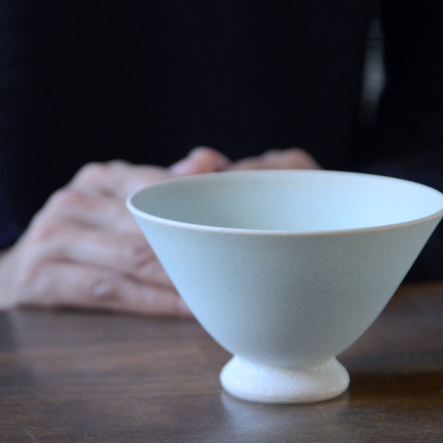 和食器　流翠飯碗　 作家「中村譲司」